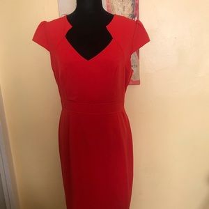 Beautiful red dress!